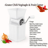 Grater Chili Vegetable &amp; Fruit Cutter