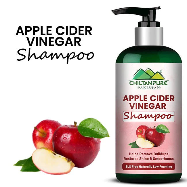 Cider Vinegar Shampoo – Enhance Hair Shine, Balance PH Level of Hair, Promote Hair Growth & Strengthen Hair Follicles