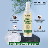 Hair Growth Water - Nourishes Scalp, Encourages Healthy Hair Growth, Reduces Hair Loss, Enhances Shine & Smoothness